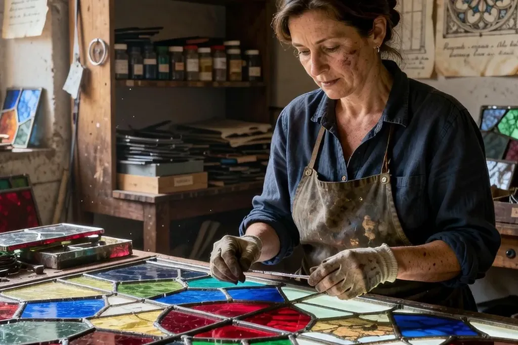 Restaurer les vitraux médiévaux d'Alsace : entretien avec Dr. Élise Brunner